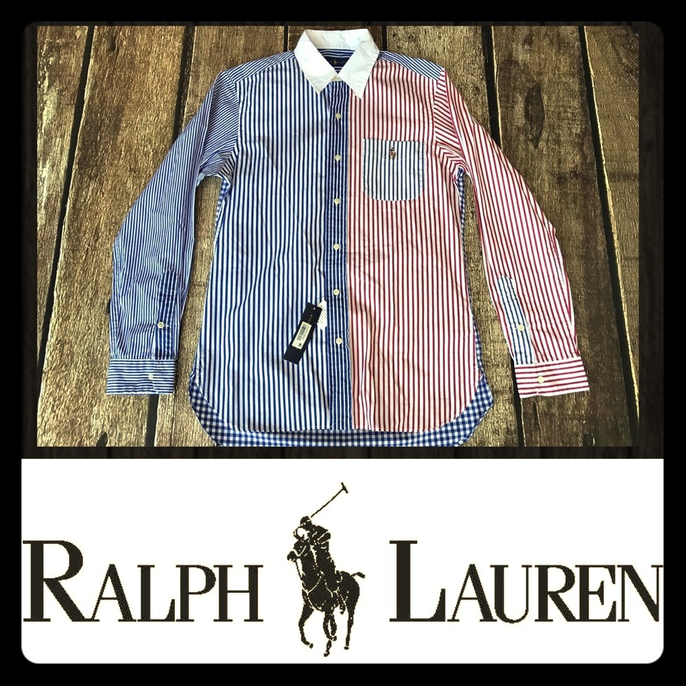 Polo Ralph Lauren 4th of July/Gingham shirt 3XLT